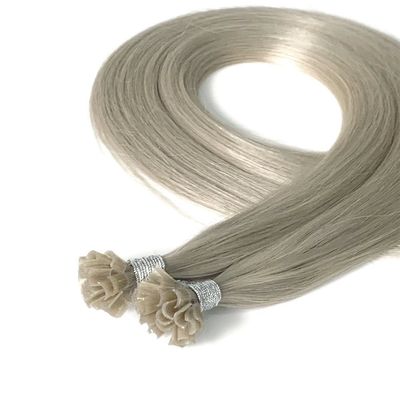 10 Colors Natural Straight Easy Remy Human Hair Extensions No Tangle Italian Beads Tip