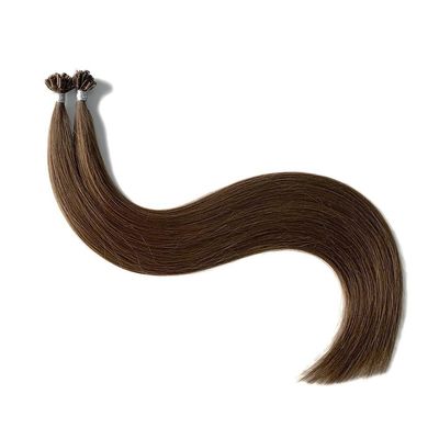 10 Colors Natural Straight Easy Remy Human Hair Extensions No Tangle Italian Beads Tip
