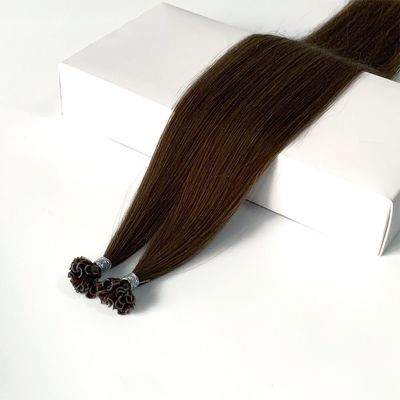 Double Drawn Ratio U Tip Human Hair Extension 1g/strand Pre Bonded Sale 100% Keratin