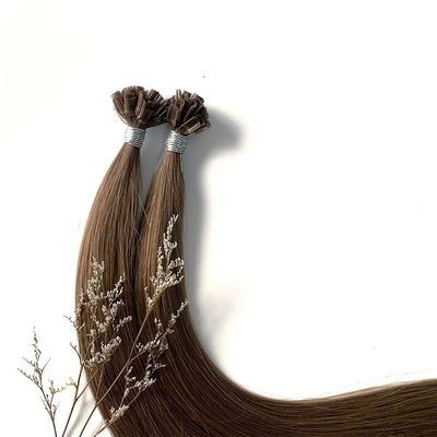 No Shedding and Double Drawn Remy Hair Keratin U Tip Hair Extension for Dyeable Hair