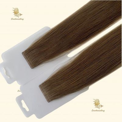 Customize Color Human Hair Extension Slim Tape Style Double Drawn Russian Remy Hair