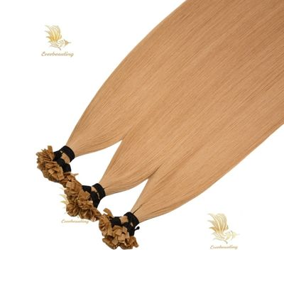 Double Drawn European Hair Flat Tip Extensions No Shedding and Quick Shipping Services