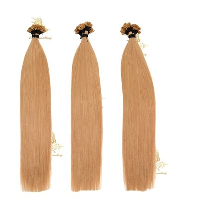 50.00cm * 8.00cm * 3.00cm Package Size Double Drawn Virgin Flat Tip Hair Extension
