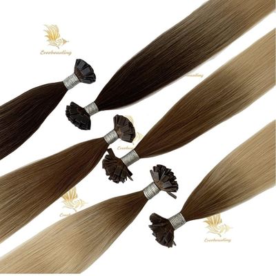 Supplying Dyeable Flat Tip Hair at Good with 50.00cm * 8.00cm * 3.00cm Package Size