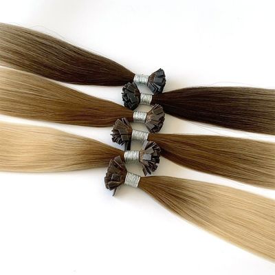 Supplying Dyeable Flat Tip Hair at Good with 50.00cm * 8.00cm * 3.00cm Package Size
