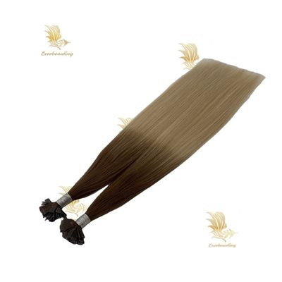 Slavic Hair Flat Tip Hair Extensions No Tangle Initial Payment Professional Grade
