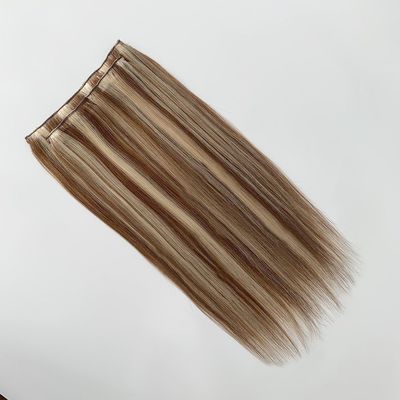 Clip in Hair Extensions 100% Human Raw Indian Hair Clip Ins No Shedding Dyeable