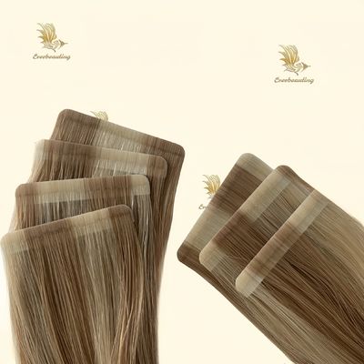 14-28 Inch Russian Raw Virgin Remy Tape in Human Hair Extensions for Easy Application