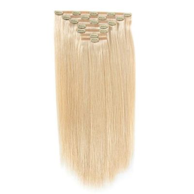 18 Inch 20 Inch 22 Inch Clip in Hair Extensions Double Drawn Braids 100% Human Hair