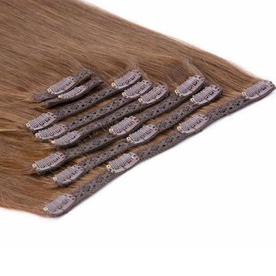 100% Russian Human Remy Hair Clip Ins Bodywave Texture at Virgin Human Hair Extension