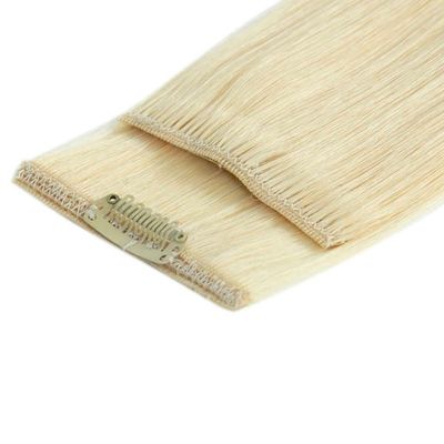 Russian Virgin Hair Clip in Human Hair Extensions Pre-Bonded Style Clips 100g /pc