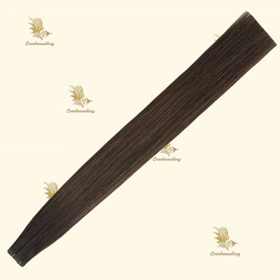 European Virgin Tape Hair Silk Tape Human Hair Extension Balayage Tape Hair Extensions in US