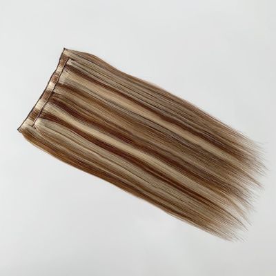 Straight 18 Inch and 20inch Raw Indian Hair Clip in Hair Extension Style Straight