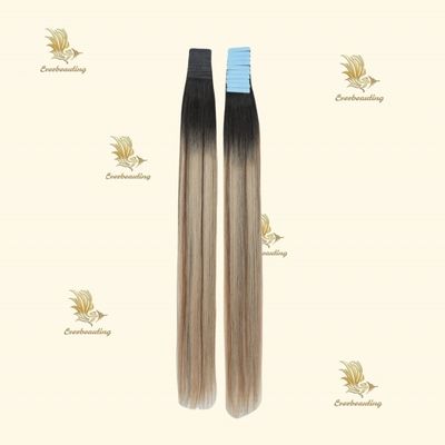 Remy Hair Muti-Color Tape in Hair Extensions Silk Straight Human Hair