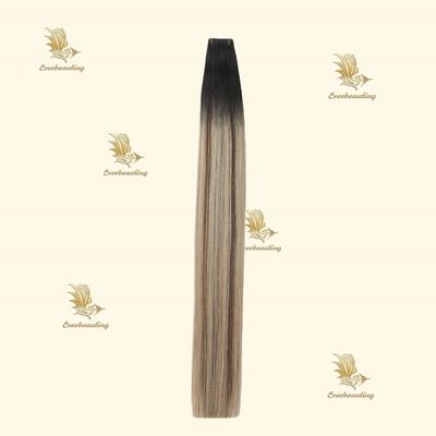 Remy Hair Muti-Color Tape in Hair Extensions Silk Straight Human Hair
