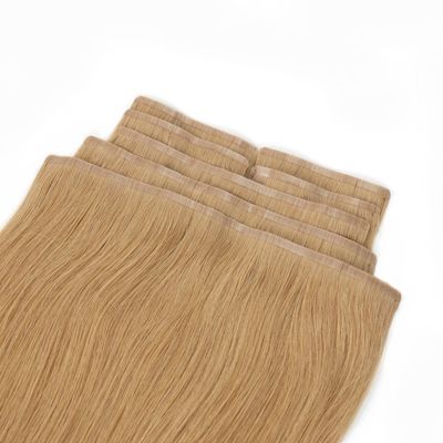 Virgin Remy Invisible PU Skin Seamless Clip in Hair Extension for Customized Requests