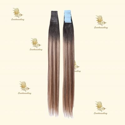 Double Drawn Tape in Hair Extensions 100% Human Hair Stick Pre-Bonded for Long-Lasting