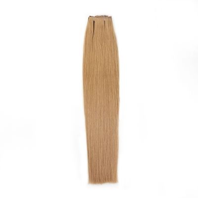 100% Remy Human Hair Invisible Clip Ins Long Straight PU Natural Texture Hair Extension