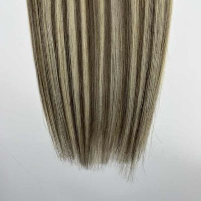 Qingdao Customized Request 100% Remy Chinese Human Hair Seamless PU Clip in Hair