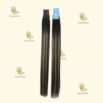 15A Chinese Hair Invisible Tape Human Hair Extension for Double Drawn Tape Ins