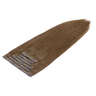 Seamless Clip Ins Vietnamese Hair Extensions with Pre-Bonded Style Clips and Tangle No