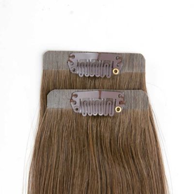 Seamless Clip Ins Vietnamese Hair Extensions with Pre-Bonded Style Clips and Tangle No
