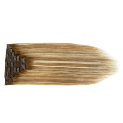 50.00cm * 8.00cm * 3.00cm Package Size Muti-Color Real Human Hair Clip in Extensions