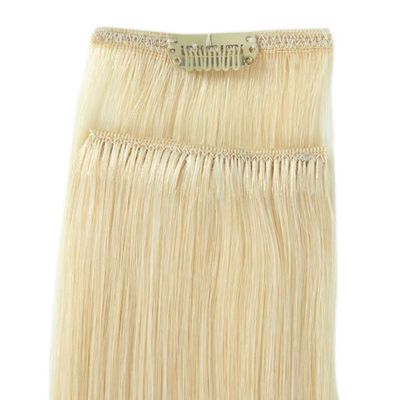Muti-Color 20inch Thick Human Hair Clip Ins 100% Remy Invisible Hair Extensions