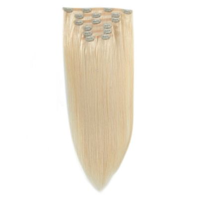Remy Hair Long Straight Clip in Hair Extension with 0.200kg Package Gross Weight