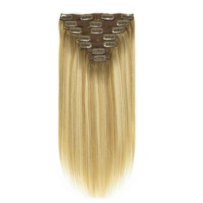 Remy Hair Long Straight Clip in Hair Extension with 0.200kg Package Gross Weight