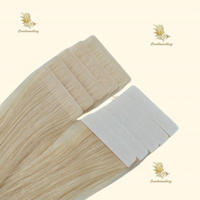 Dyeable Double Drawn Invisible Injection Tape in Tape Hair Extension for Bodywave Hair