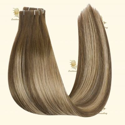 50cm * 8cm * 3cm Package Size Human Hair Extensions with No Tangle Russian Cuticle Hair