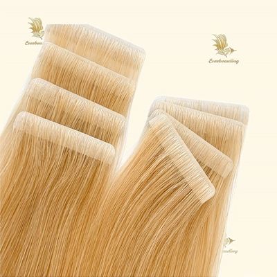 Straight Tape in Hair Extension Ombre Balayage Color Invisible OEM for Straight Style