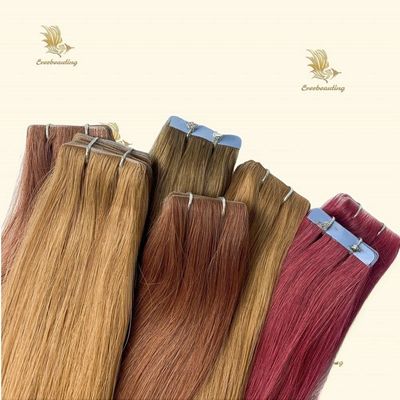 Technology Invisible Tape for Seamless Cuticle Aligned Injected Human Hair Extensions