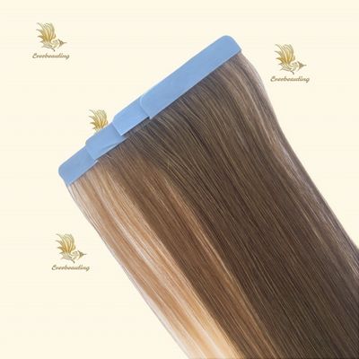 Technology Invisible Tape for Seamless Cuticle Aligned Injected Human Hair Extensions
