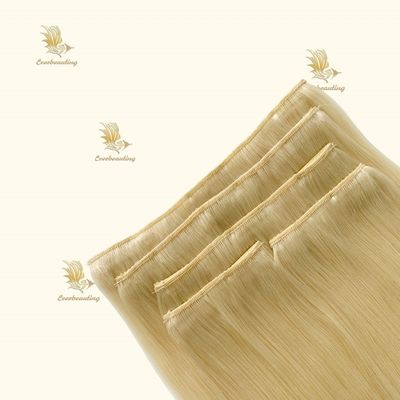 Clip in Hair Extension 100% Human Hair Silky Straight Versatile and Natural Look