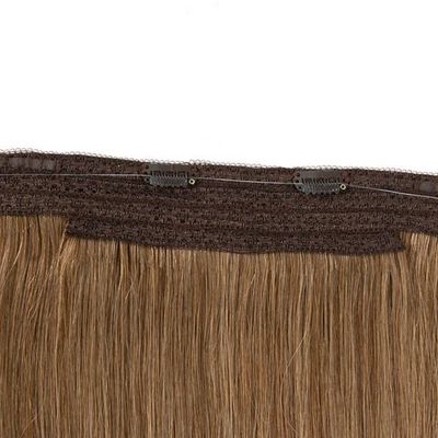100% Human Hair Seamless Invisible Fish Wire Hair Extensions Return refunds up to 30 days