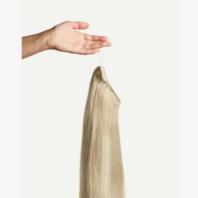 100% Human Hair Seamless Invisible Fish Wire Hair Extensions Return refunds up to 30 days