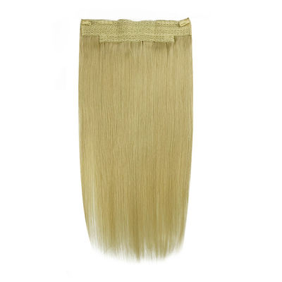 Indian Hair Flip in Hair Fish Wire Hair Extension with Human Hair Type Halohair-231014