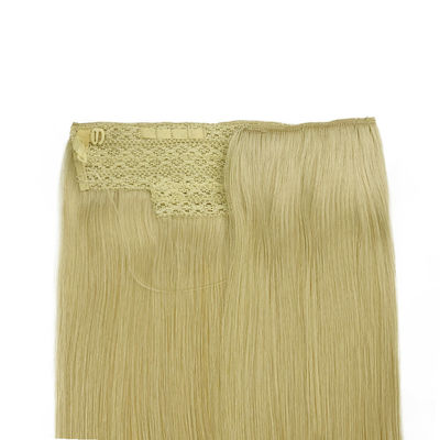 Indian Hair Flip in Hair Fish Wire Hair Extension with Human Hair Type Halohair-231014