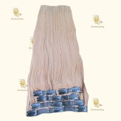 Clip in Hair Extension 100% Russian Human Remy Hair Clip Ins Customized Request