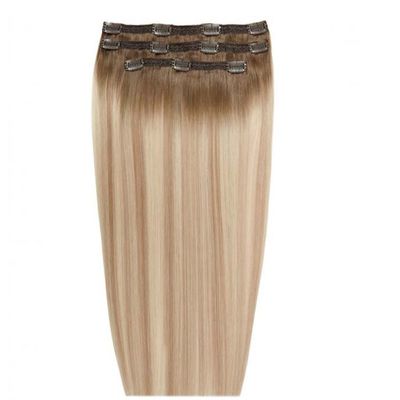 Customization Clip Ins 100% Virgin Human Hair for White Women Pre-Bonded Type Clips