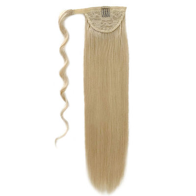 Double Drawn Natural Wrap Around Drawstring Ponytail Hair with Estimated Delivery Time