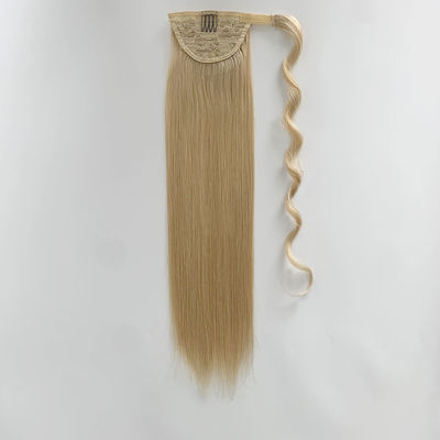 Double Drawn Natural Wrap Around Drawstring Ponytail Hair with Estimated Delivery Time