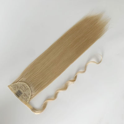 Double Drawn Natural Wrap Around Drawstring Ponytail Hair with Estimated Delivery Time
