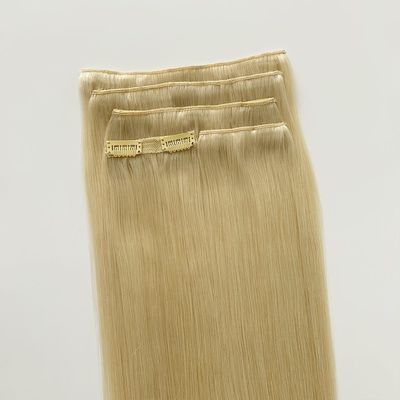 Package Gross Weight 0.400kg Classic Clip in Hair Extensions Double Drawn Human Hair
