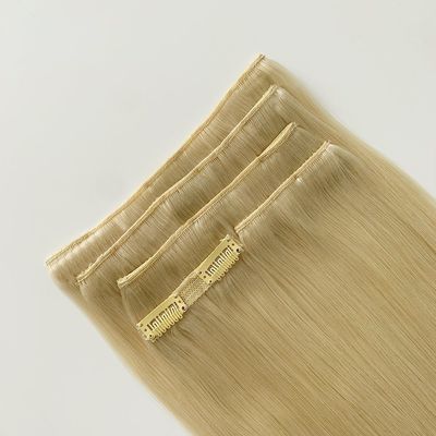 Package Gross Weight 0.400kg Classic Clip in Hair Extensions Double Drawn Human Hair
