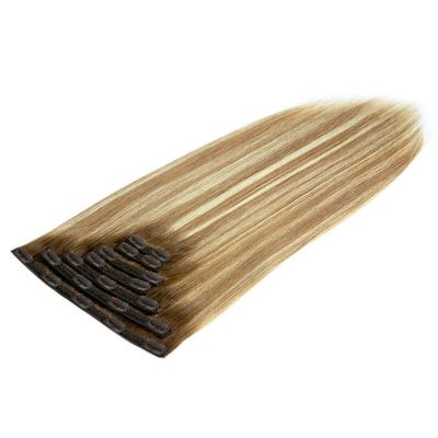 16-24 Inch 150g Clip in Human Hair Extensions Double Weft Various Length Options