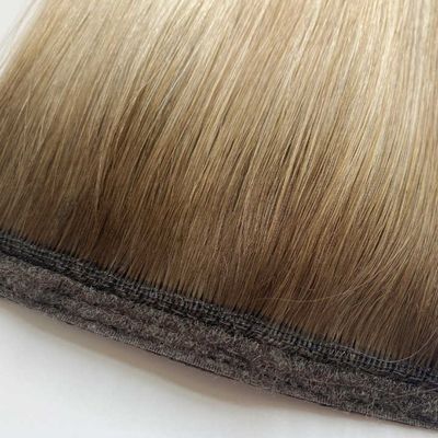 US Customized Human Hair Ponytail Long Straight Hair Piece with Wrap Around Design