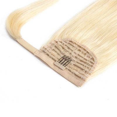 Double Drawn Brazilian Ponytail Hair Extension One Piece with 30 Days Return Refunds